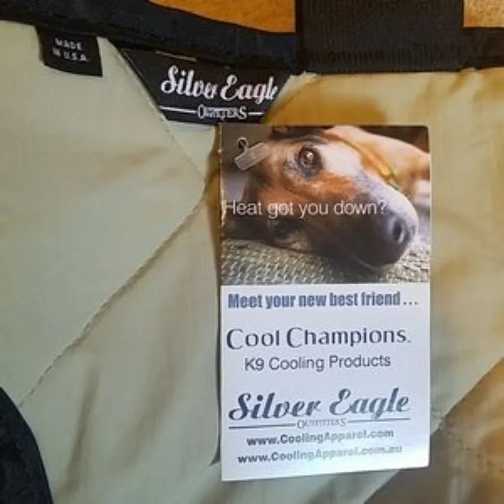 Silver Eagle Outfitters K9 Cooling Vest New Small
